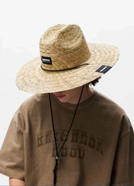 NEIGHBORHOOD STRAW HAT 麦わら帽子 ストローハット