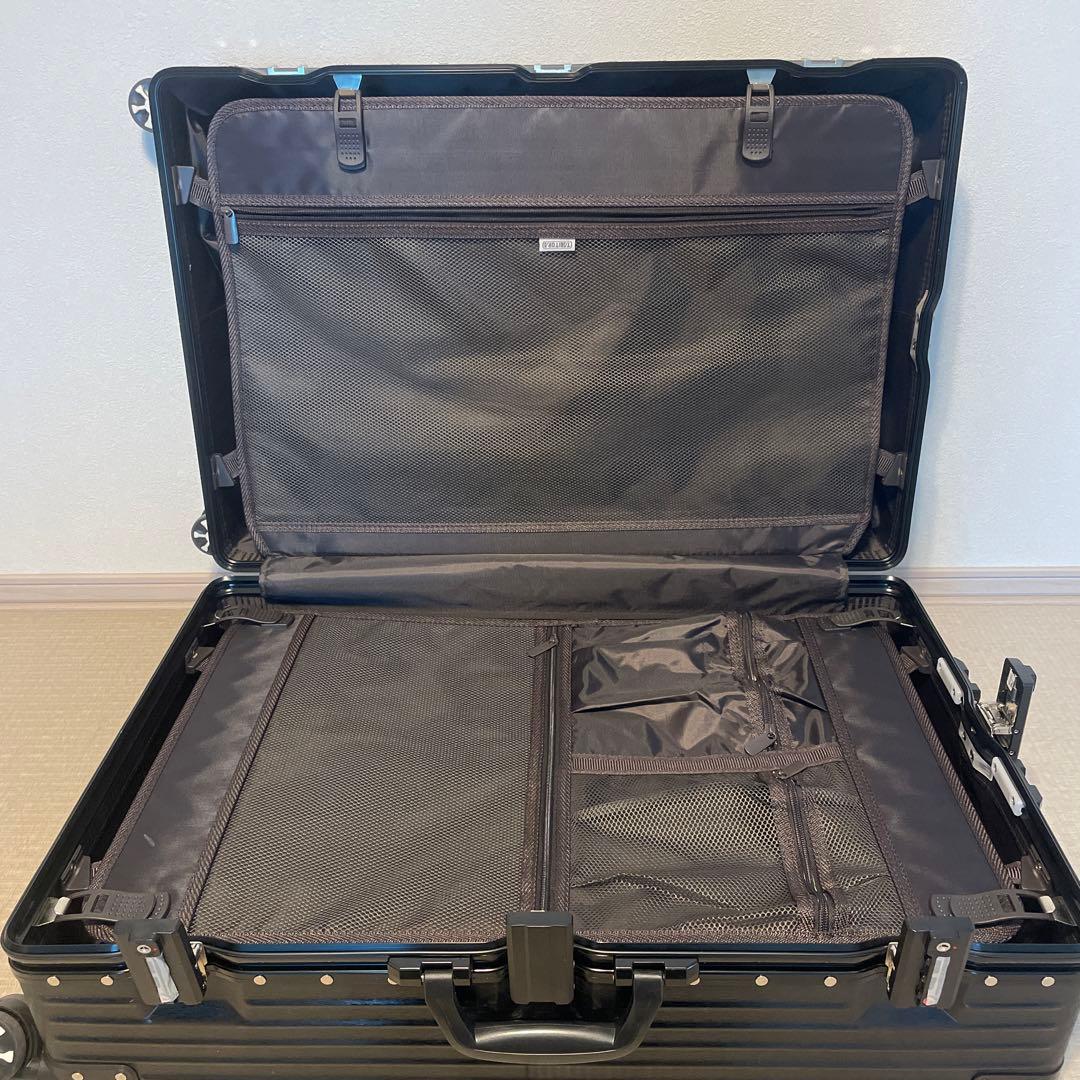 タビトラ　スーツケース　TABITORA アルミ 77L 大型 黒