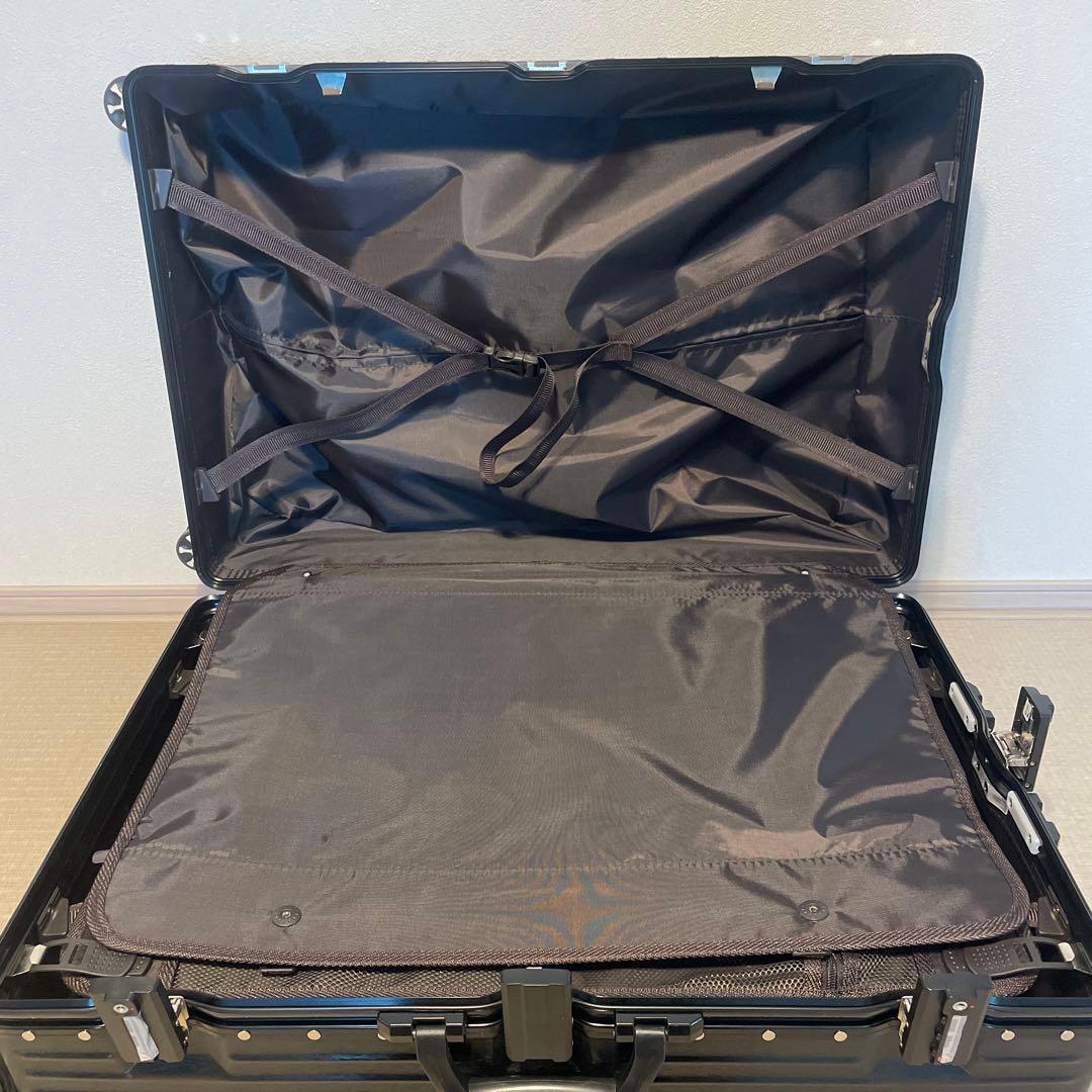 タビトラ　スーツケース　TABITORA アルミ 77L 大型 黒