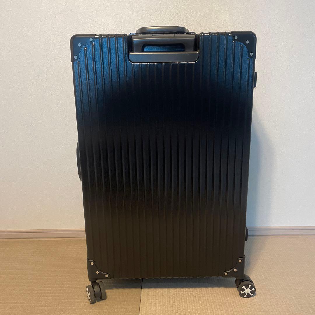タビトラ　スーツケース　TABITORA アルミ 77L 大型 黒