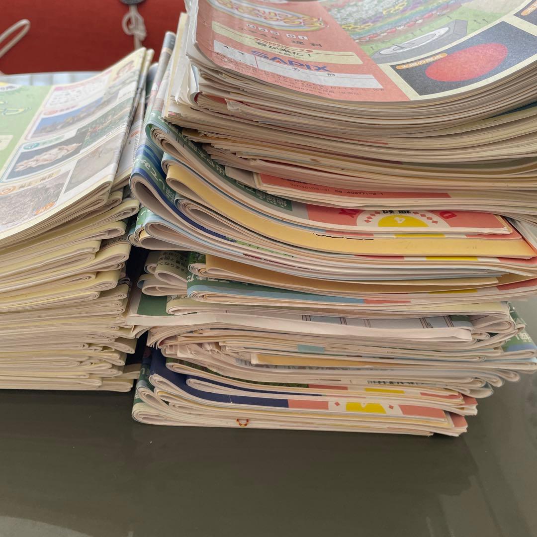 サピックス　4年　理科　社会　1年分テキスト　季節講習付