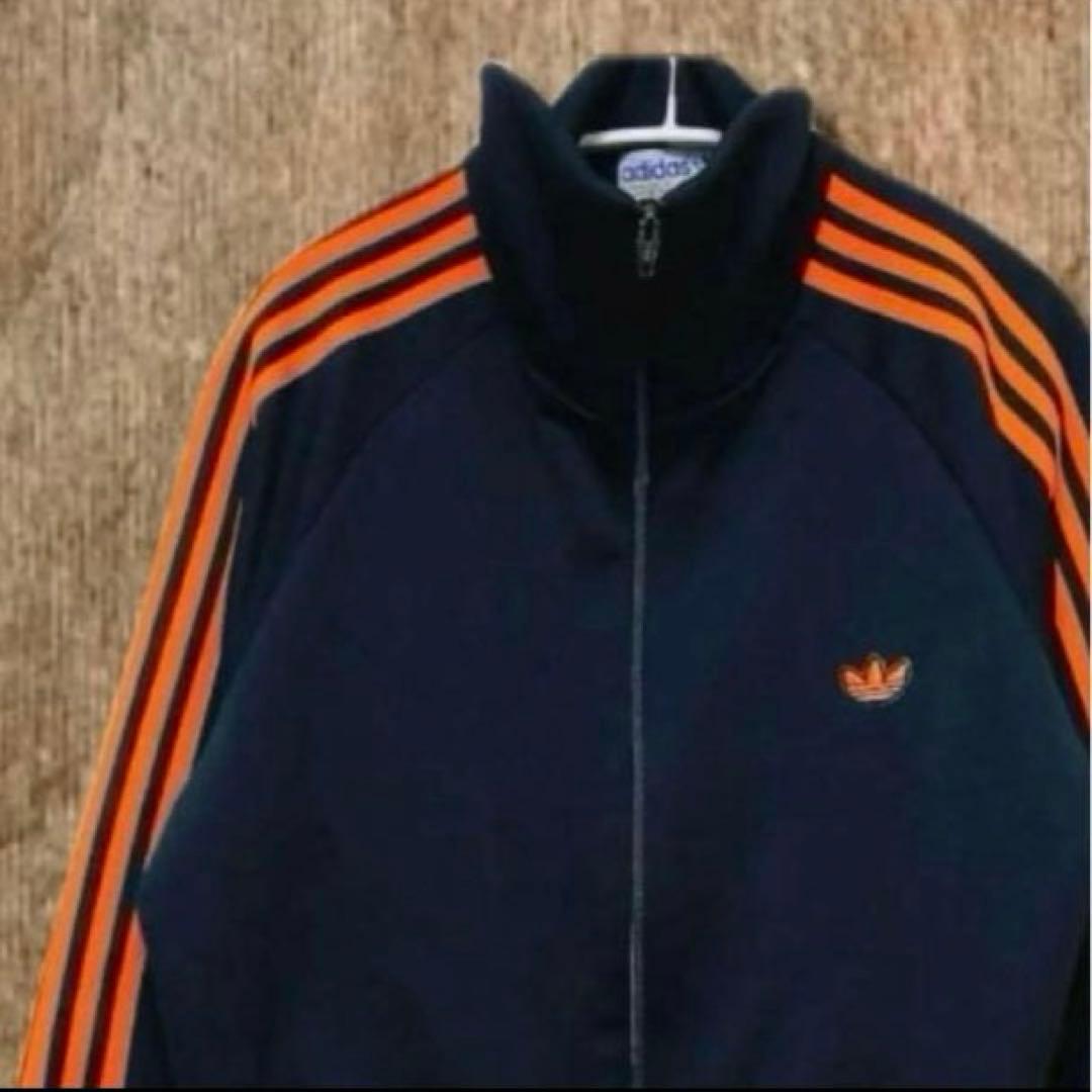 極美品80s adidasジャージトラックジャケットデサントビンテージあいみょん