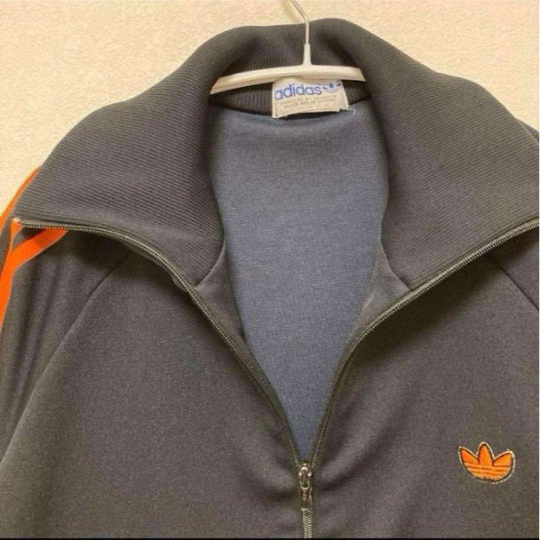 極美品80s adidasジャージトラックジャケットデサントビンテージあいみょん
