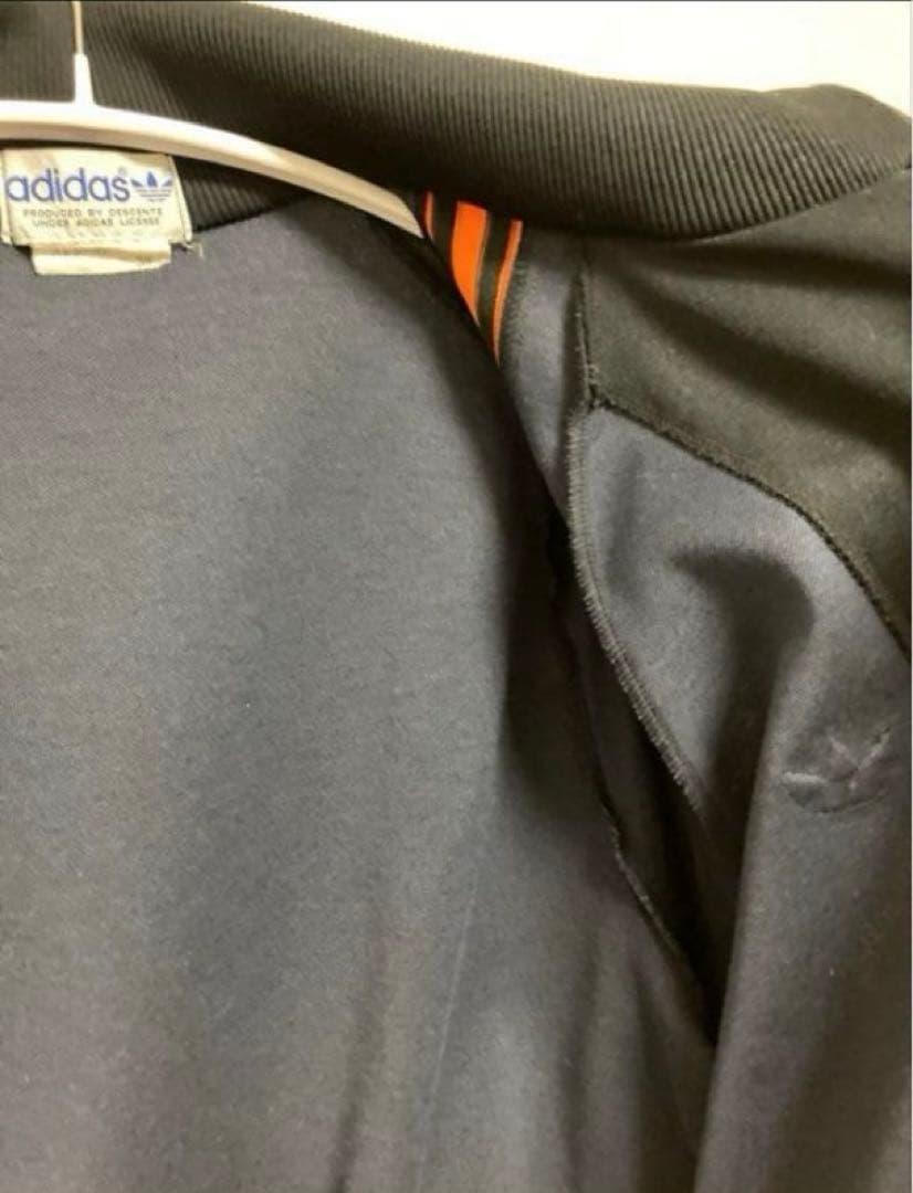 極美品80s adidasジャージトラックジャケットデサントビンテージあいみょん