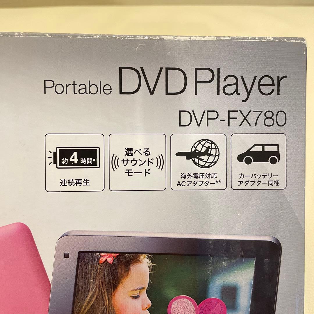 新品未開封　SONY DVDプレーヤー　　DVP-FX780(P) PINK