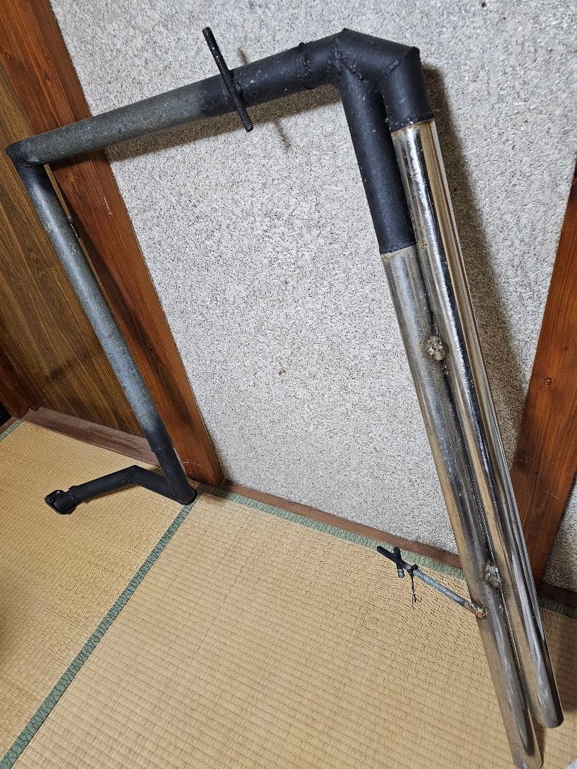 プリウス30 リアピース　ストレート　マフラー