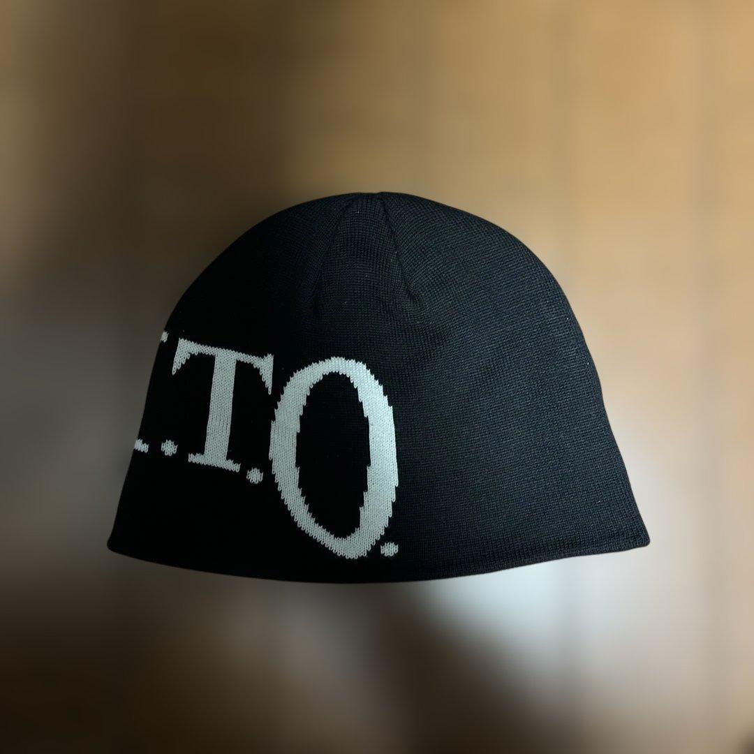 KEIJU N.I.T.O. LOGO BEANIEニット帽 N.I. T.O.