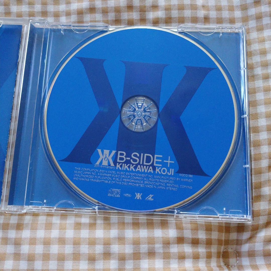 吉川晃司　「B-SIDE ＋」、「SINGLES+」(3枚組)　CD【帯あり】