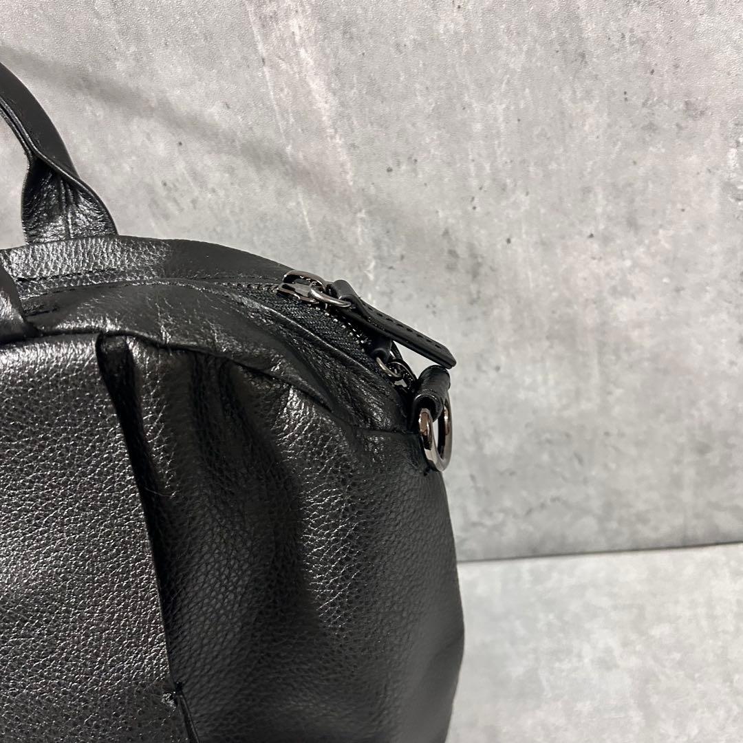 美品ear PAPILLONNERイアパピヨネ本革レザーフラップ2WAYバッグS