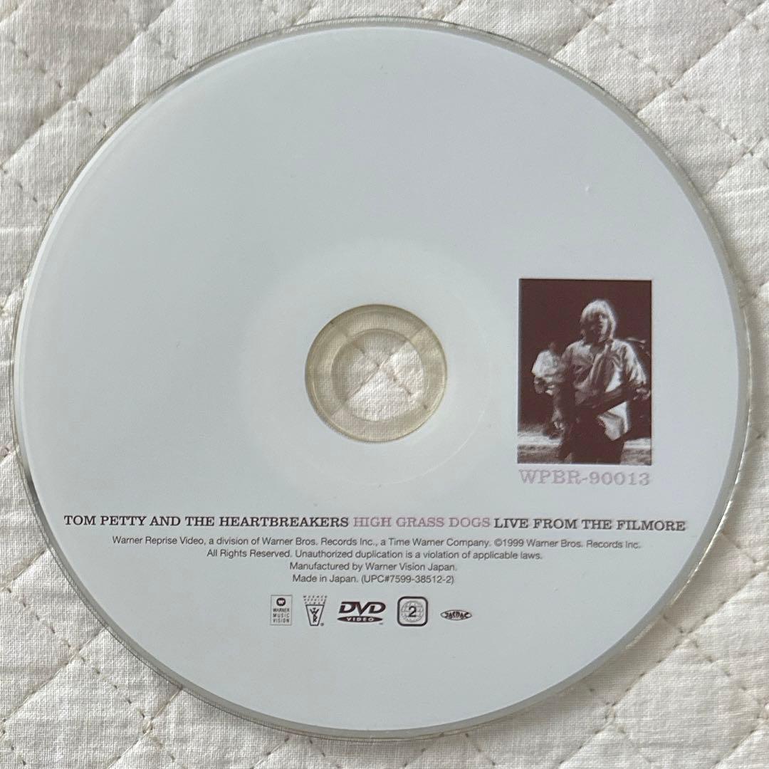 国内盤DVD！トム・ペティ&ザ・ハートブレイカーズ/ ライヴ・フロム・フィルモア