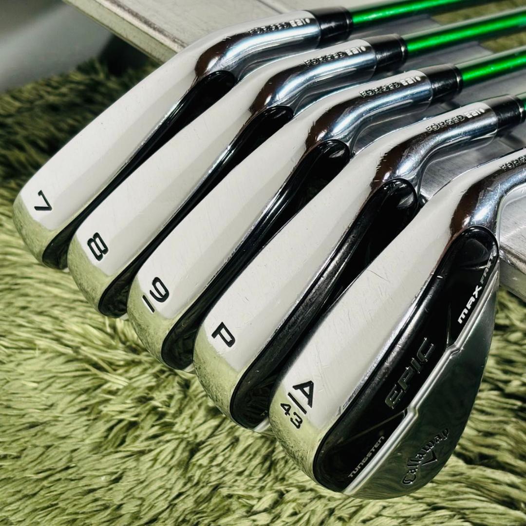 キャロウェイ エピックマックスファスト アイアン5本セット メンズゴルフ 大人気