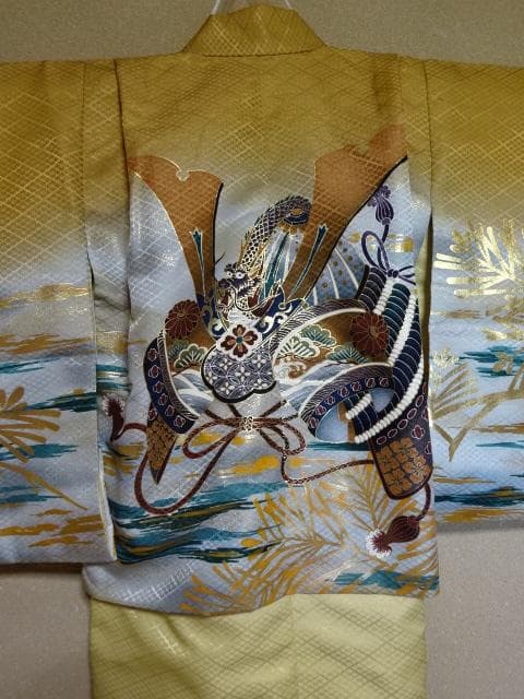 男児七五三詣り袴セット　袴丈52㎝　Ⅾ