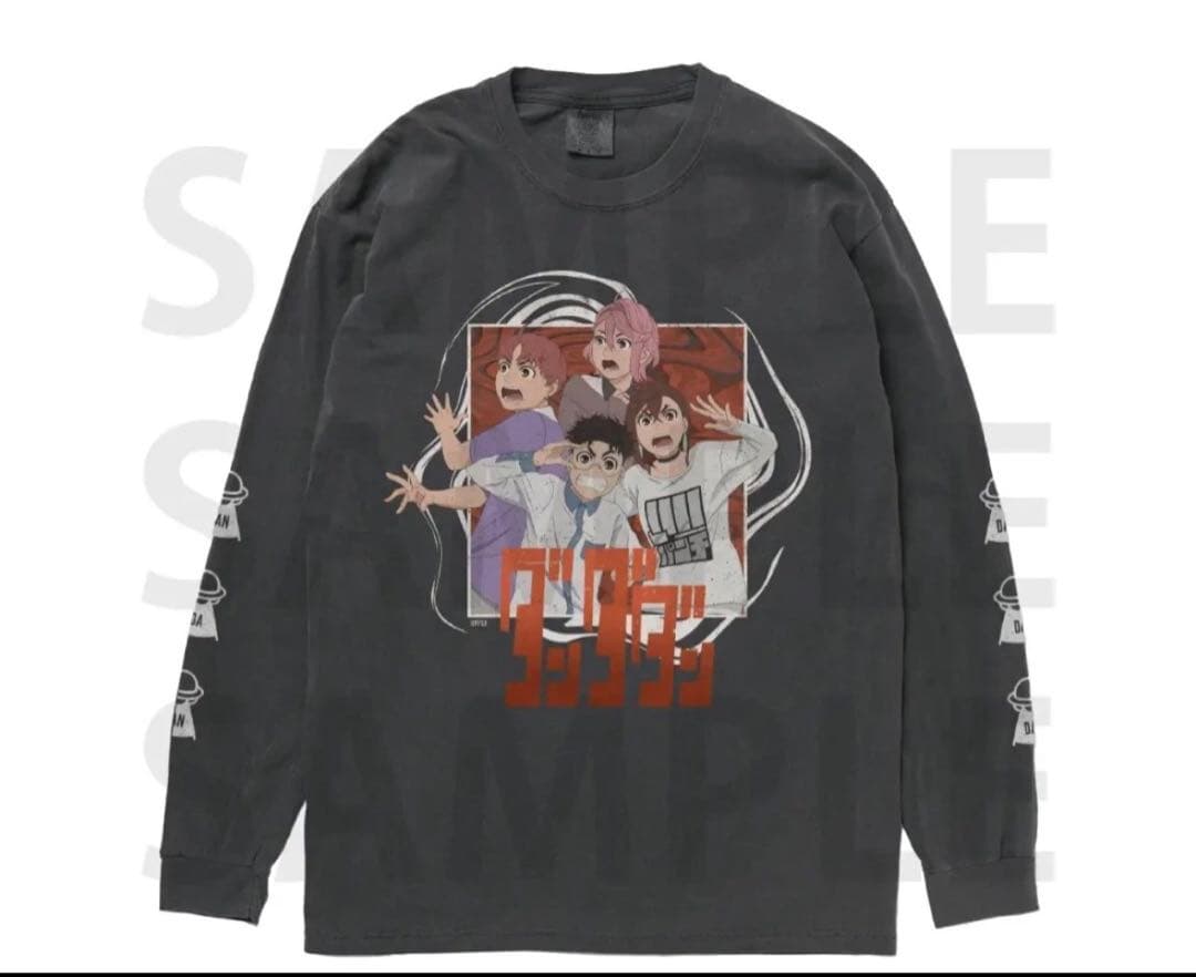 ダンダダン オフィシャル ロングスリーブ シャツ ロンT Ｌ