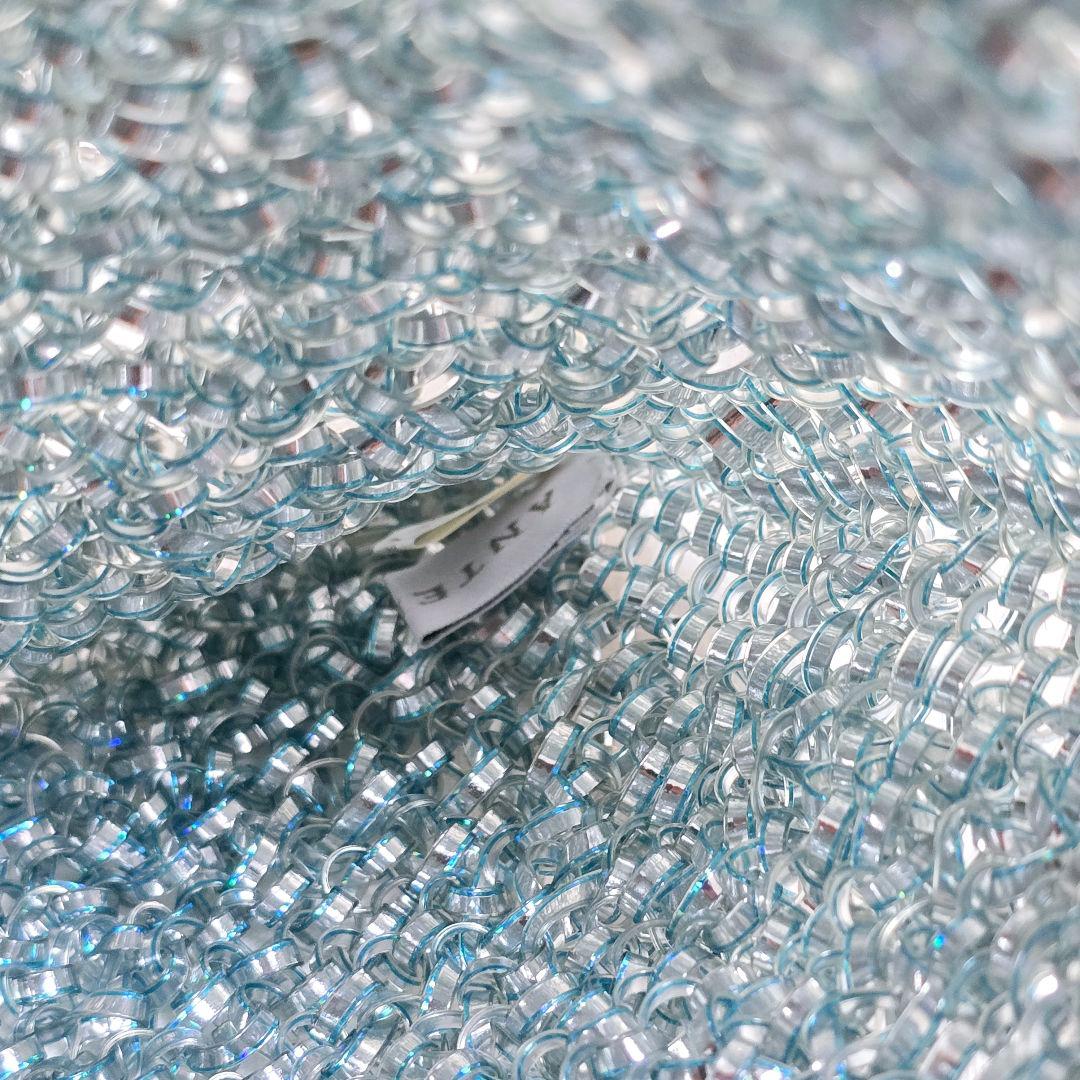 YM様✨アンテプリマ シルバー ブルー ミディアム ショルダーバッグ