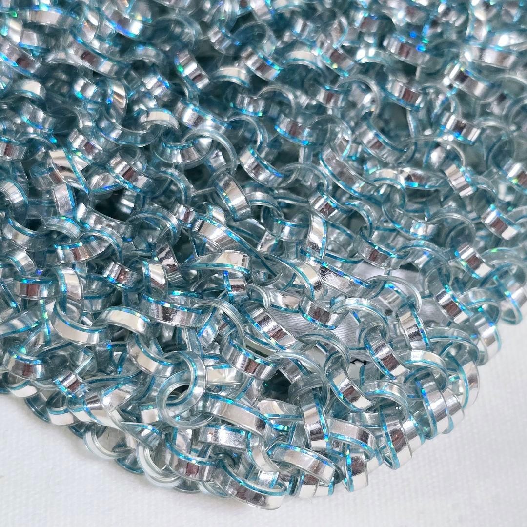 YM様✨アンテプリマ シルバー ブルー ミディアム ショルダーバッグ