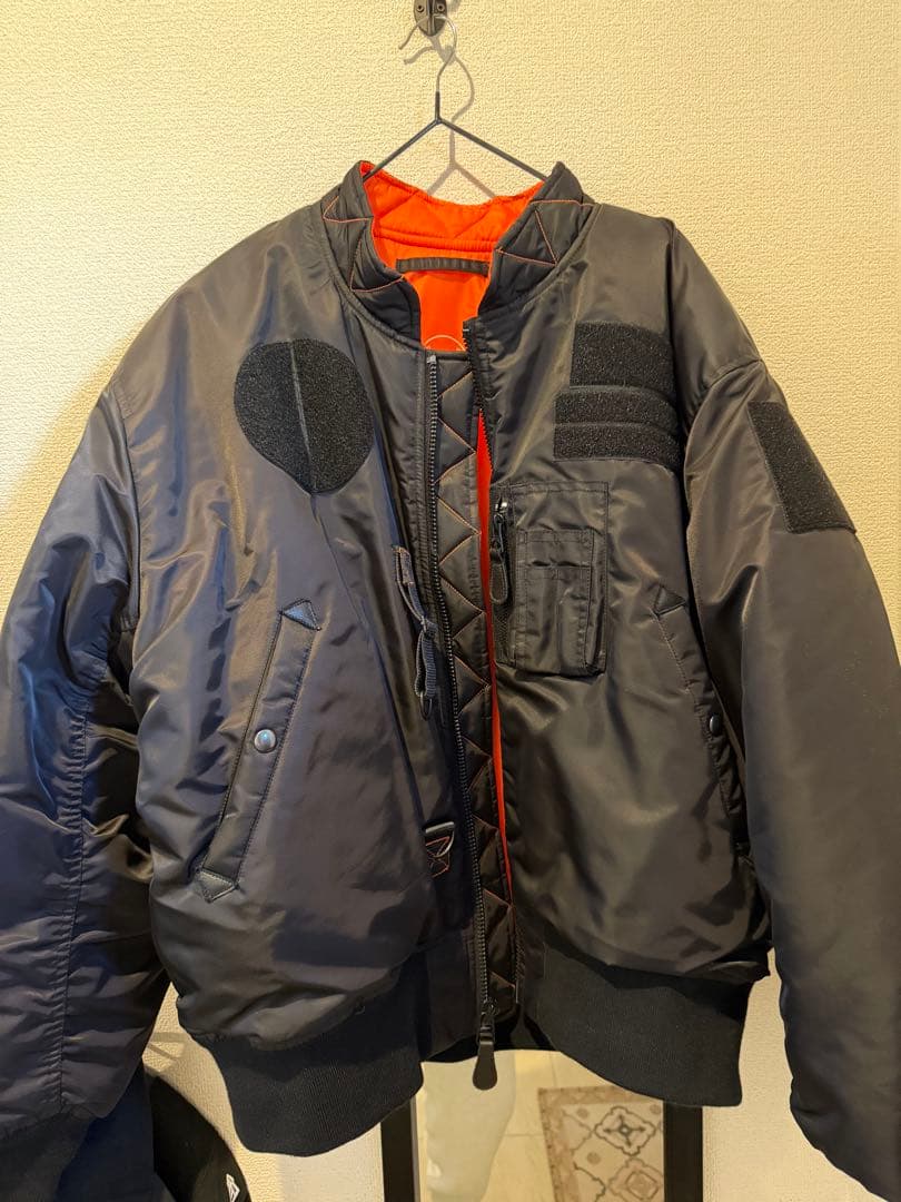 WAIPER.inc 米軍 CUSTOM MA-1 フライトジャケットWP37