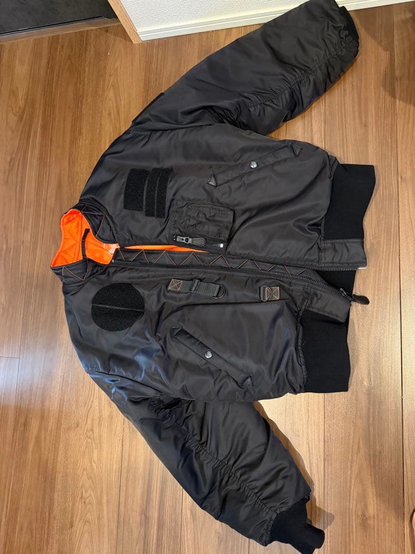 WAIPER.inc 米軍 CUSTOM MA-1 フライトジャケットWP37