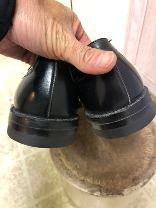 ヴィンテージ60年代シェルコードバン数回使用程度良　ウィングチップ革靴　10D