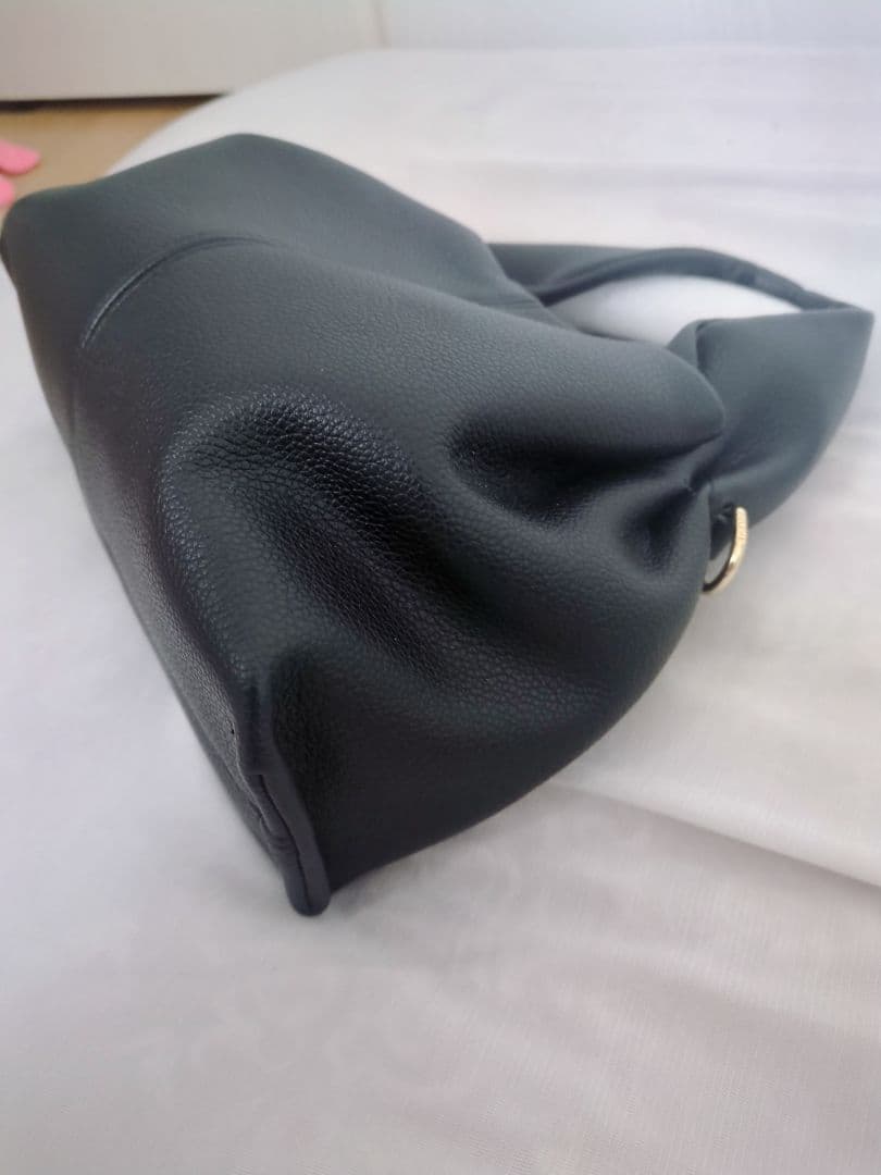 POLÈNE ポレーヌ ヌメロミニバッグ 2way ショルダー ハンド ブラック