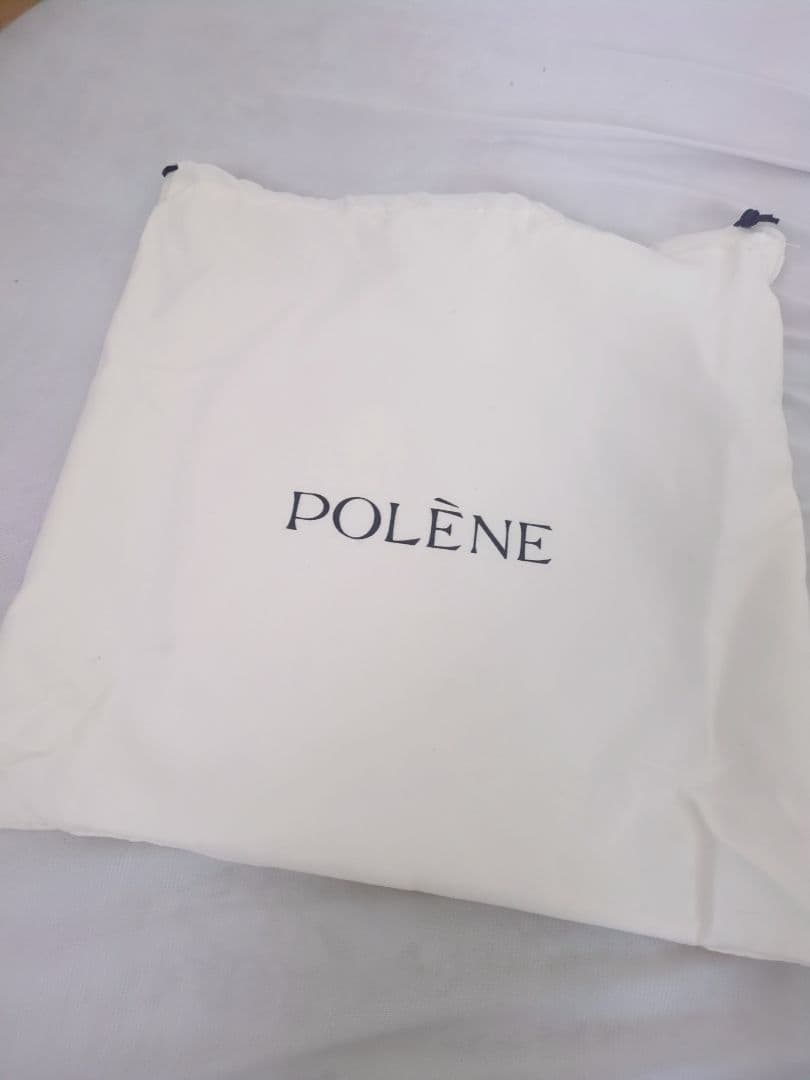 POLÈNE ポレーヌ ヌメロミニバッグ 2way ショルダー ハンド ブラック