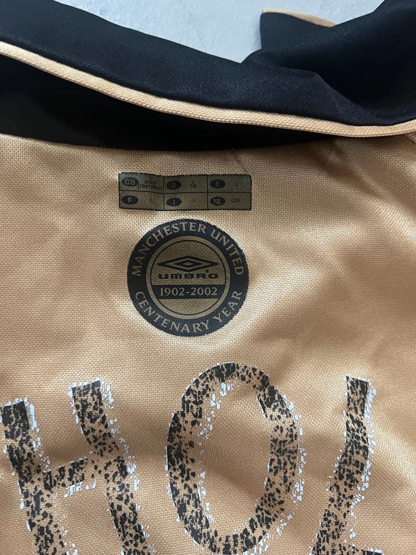 正規品 01/02 マンチェスターユナイテッド away/3rd スコールズ