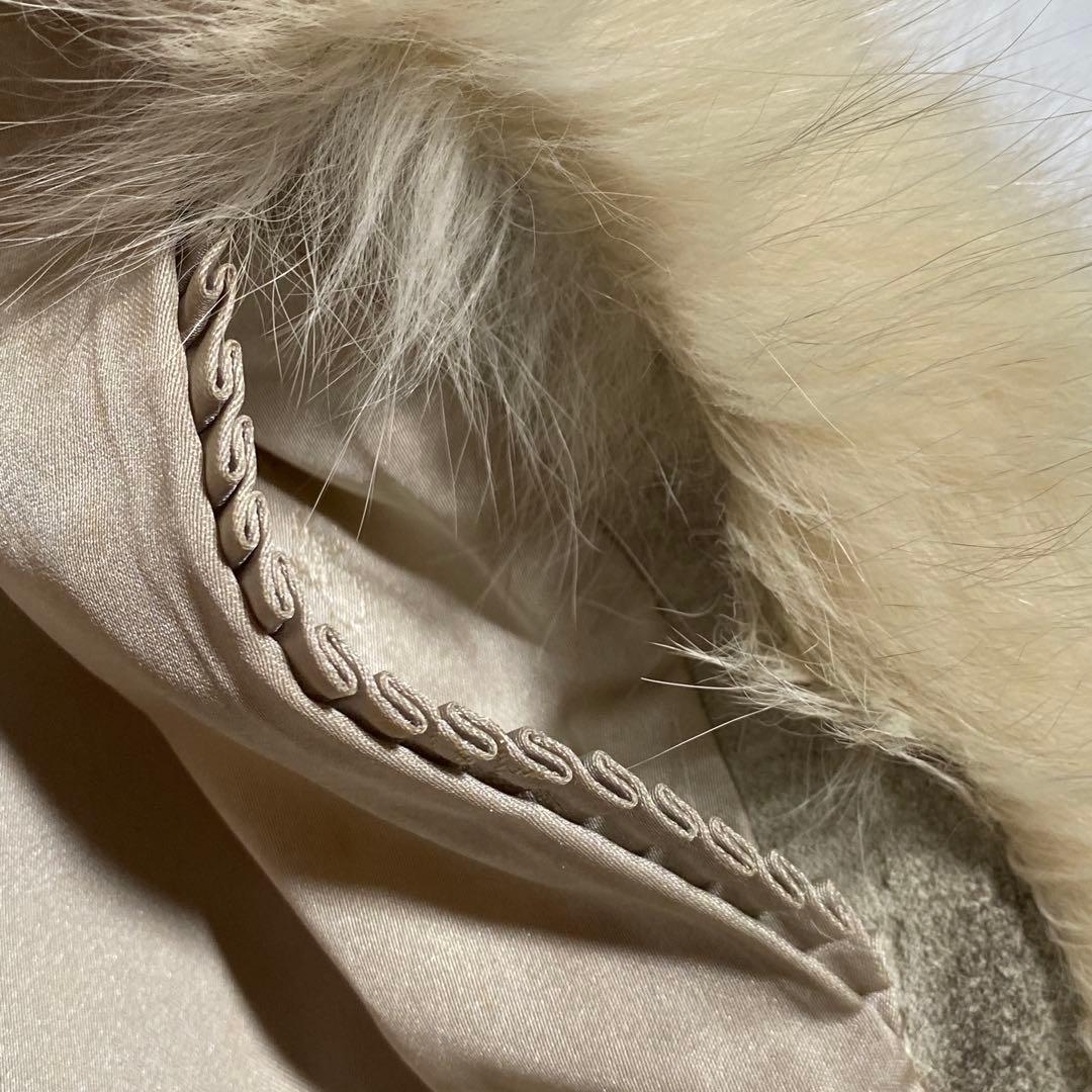 金サガ サガフォックス 金タグ ファーコート 女優襟　肉厚 高級毛皮 入手困難