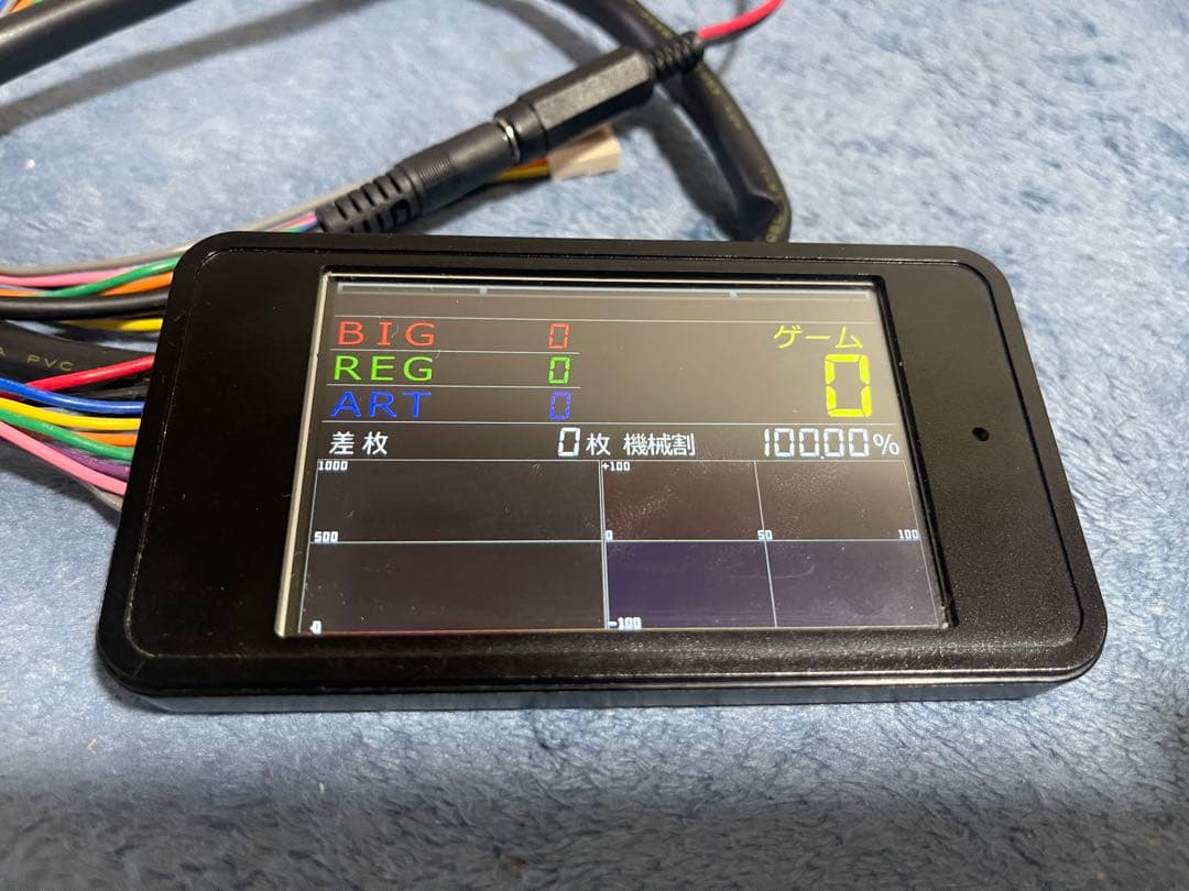 タッチパネル式IPS液晶データカウンター