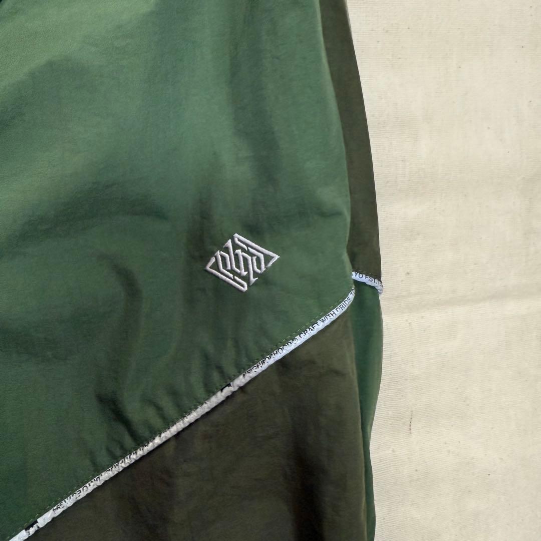 NEIGHBORHOOD WAVES ナイロン トラックパンツ カーキ 緑 S