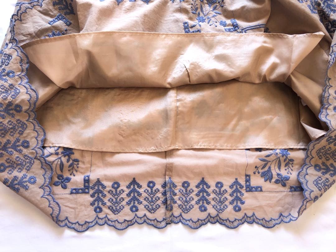 【極美品】グレースコンチネンタル ケープカラー刺繍ワンピース ベルト S