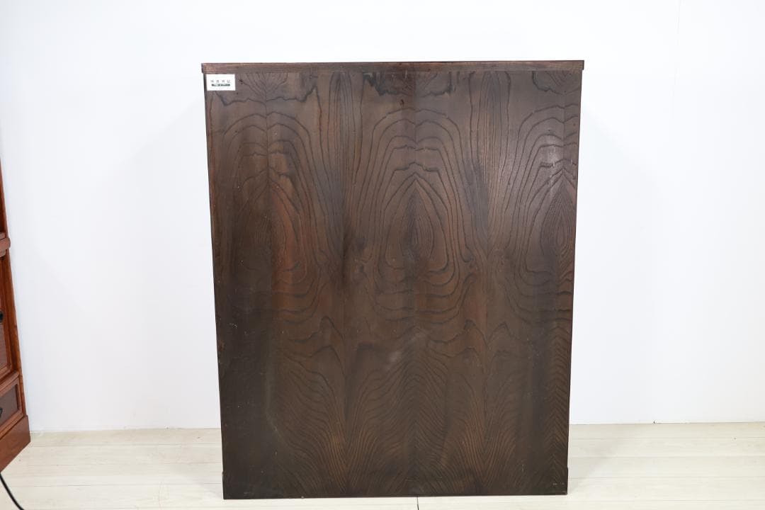 のりりん　 民芸家具　岩谷堂 箪笥　南部鉄金具　桐紋　中桐六段　重厚