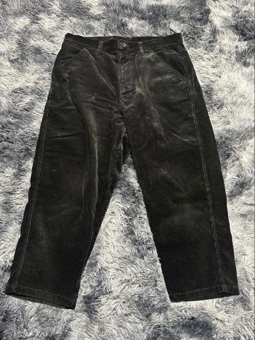 COMME des GARÇONS SHIRT コーデュロイパンツ ブラック