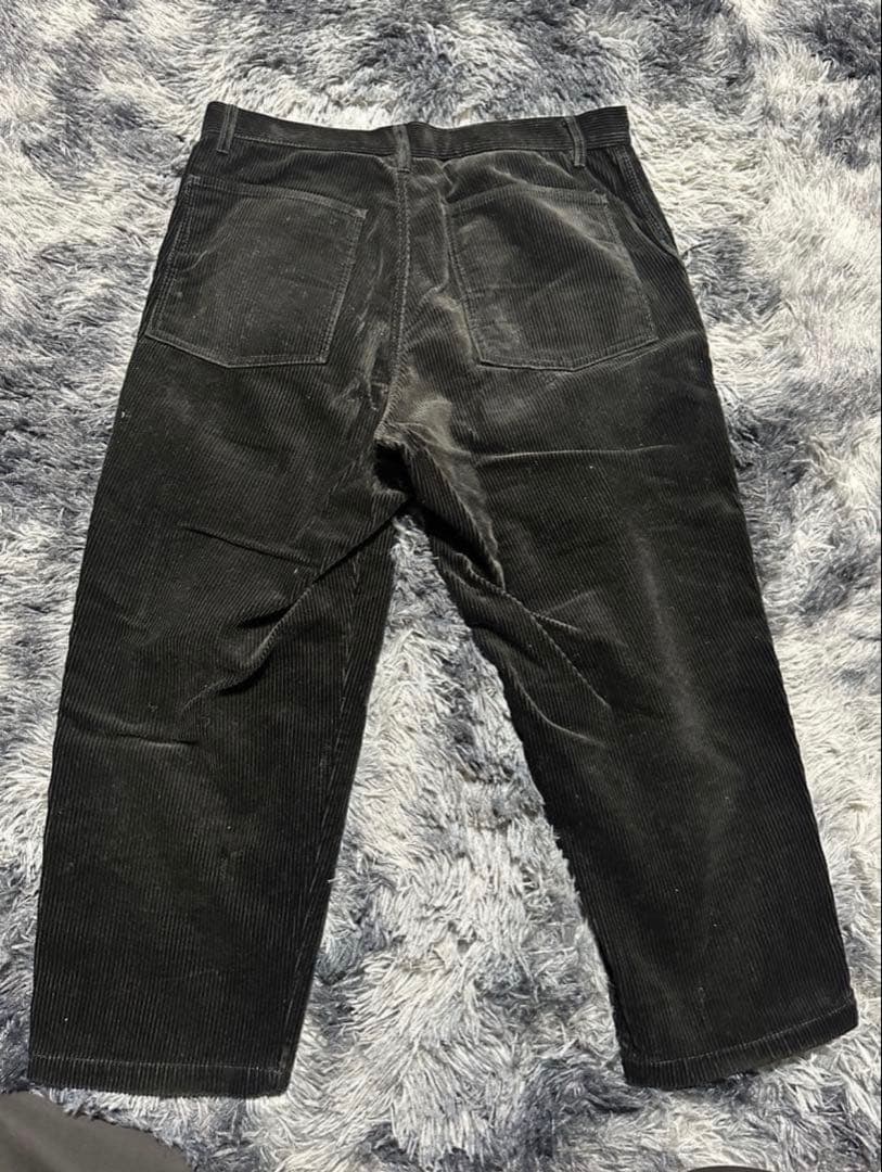 COMME des GARÇONS SHIRT コーデュロイパンツ ブラック