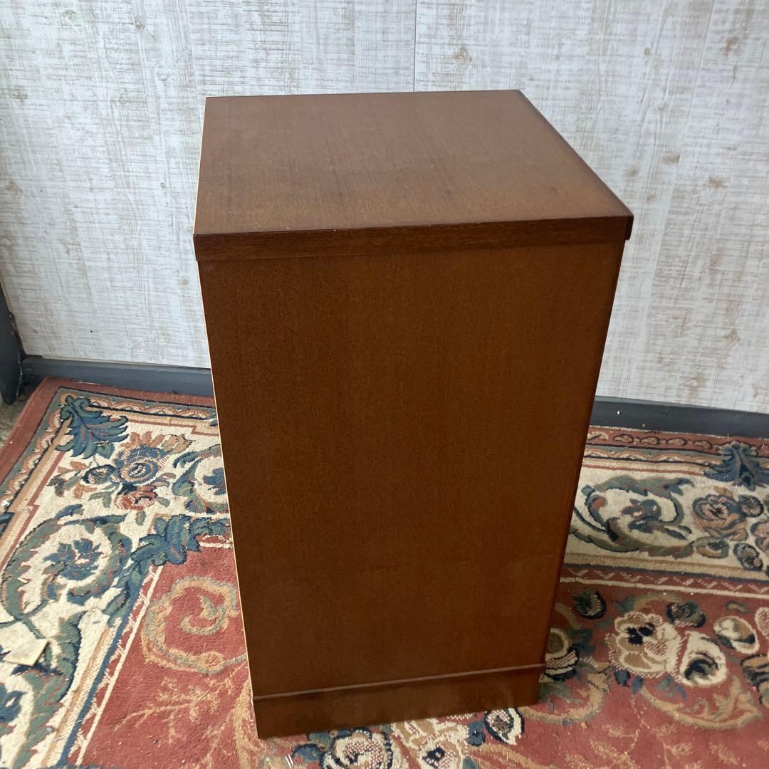 昭和レトロ 喜多製作所 古家具 木製チェスト 4段 箪笥 タンス ヴィンテージ