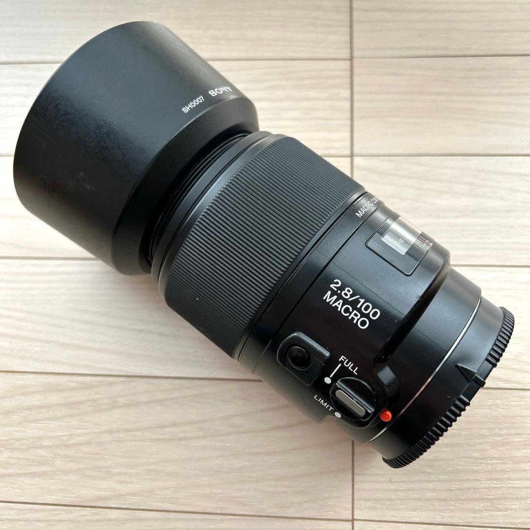 SONY 100mm 1:2.8 MACRO SAL100M28 マクロレンズ