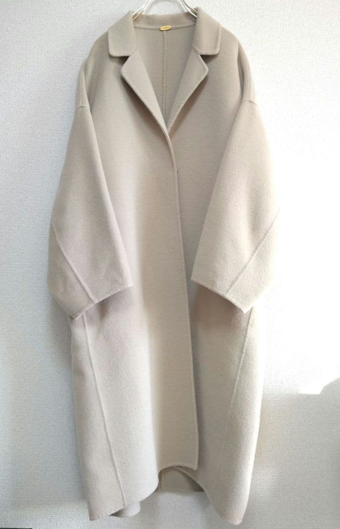 【専用】美品☆　ドゥーズィエムクラス　ウールアンゴラリバーコート