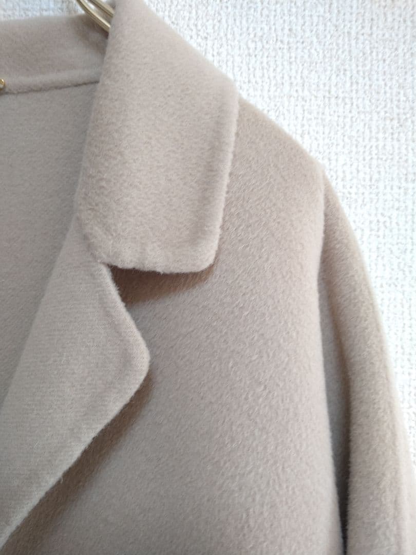 【専用】美品☆　ドゥーズィエムクラス　ウールアンゴラリバーコート