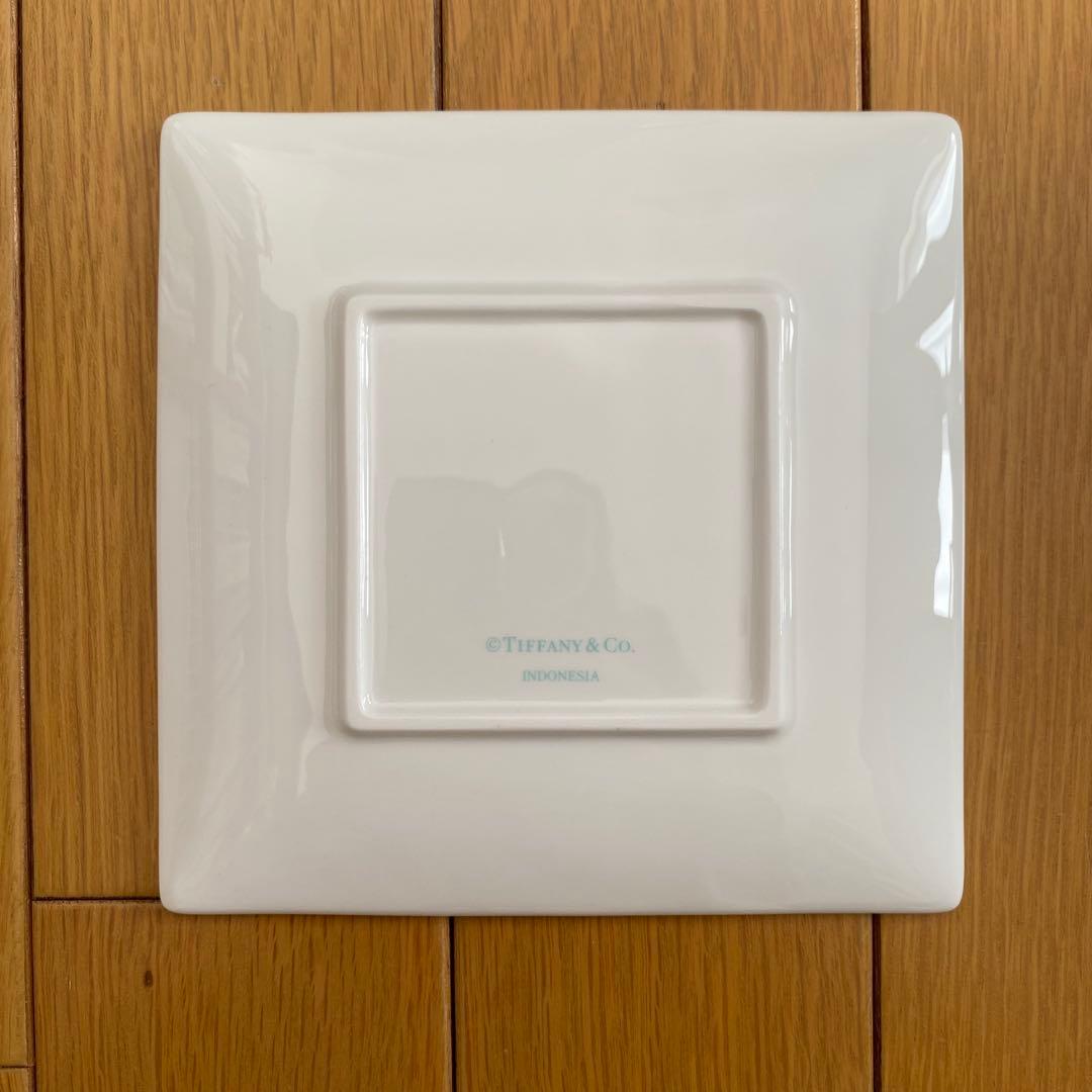 Tiffany & Co. 水色リボン皿 2枚セット