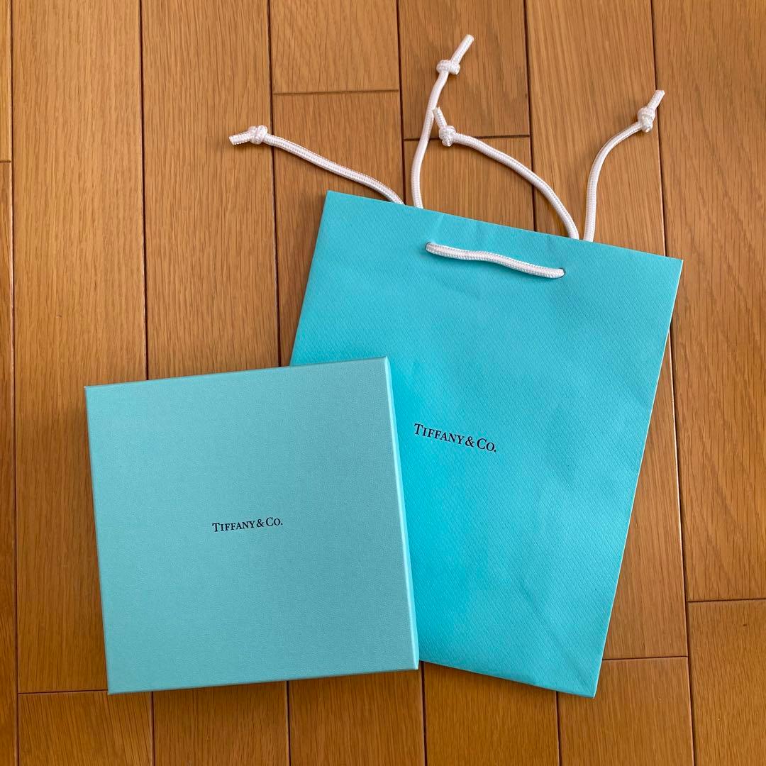 Tiffany & Co. 水色リボン皿 2枚セット