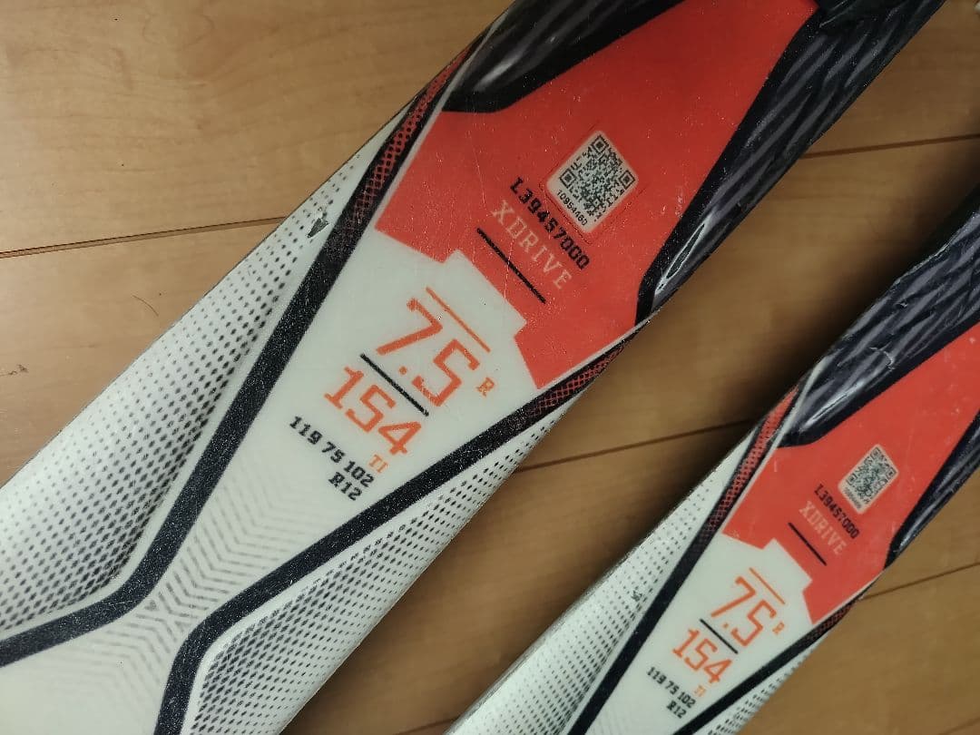 サロモン　スキー板　XDRIVE 154cm　初級者〜中級者