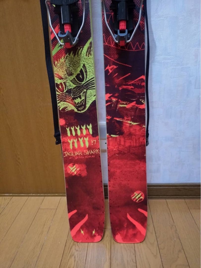 Moment 033 スキー板 アルペンビンディング付き