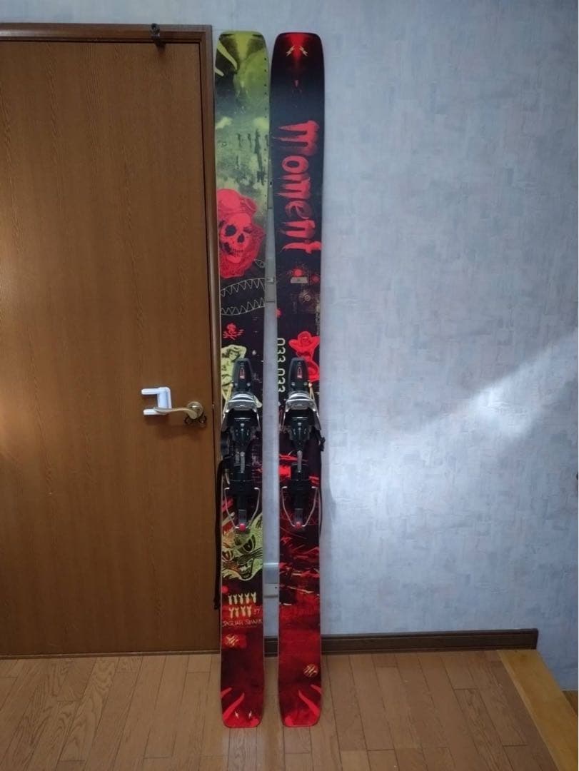 Moment 033 スキー板 アルペンビンディング付き