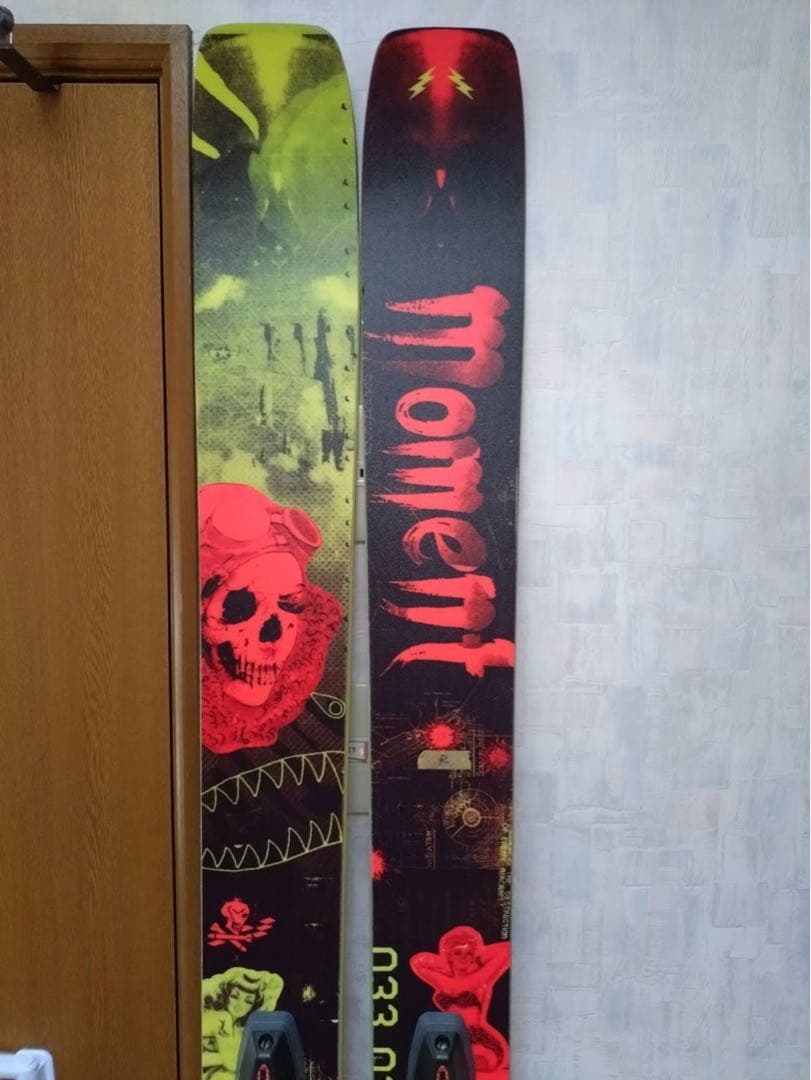 Moment 033 スキー板 アルペンビンディング付き