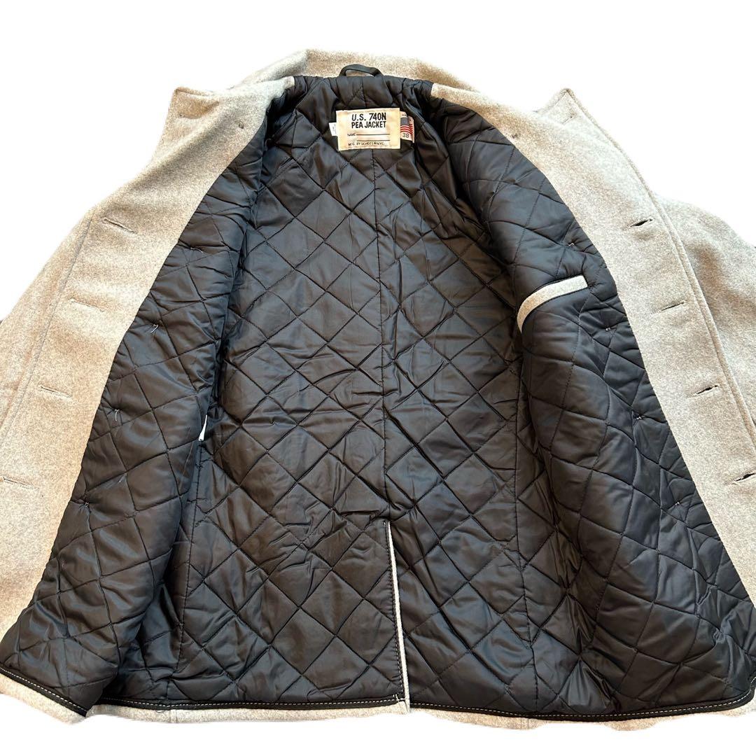【レアカラー】Schott ショットU.S. 740N アメリカ製　ピーコート