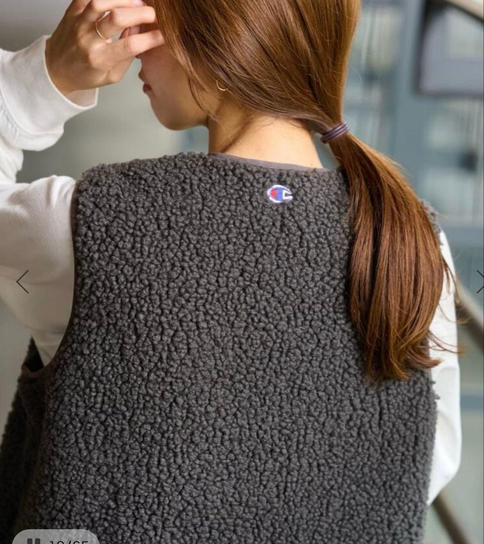 JOURNAL STANDARD relume別注チャンピオンボアニットベスト