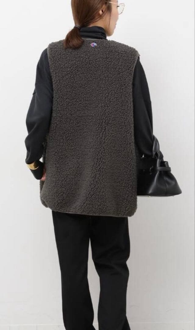 JOURNAL STANDARD relume別注チャンピオンボアニットベスト