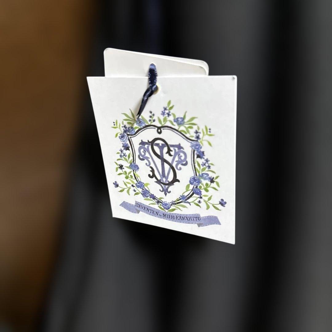 新品未使用　タグ付き SEVEN TEN フリル付き黒ベスト