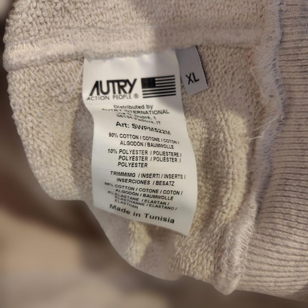 AUTRY　スウェット　ロゴ　plage