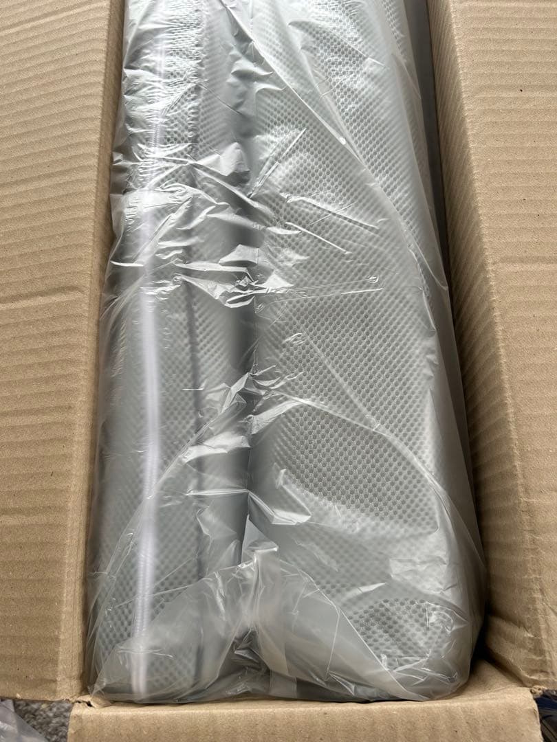 【未使用品】ブレスエアー(3次元スプリング構造体)シングル グレー