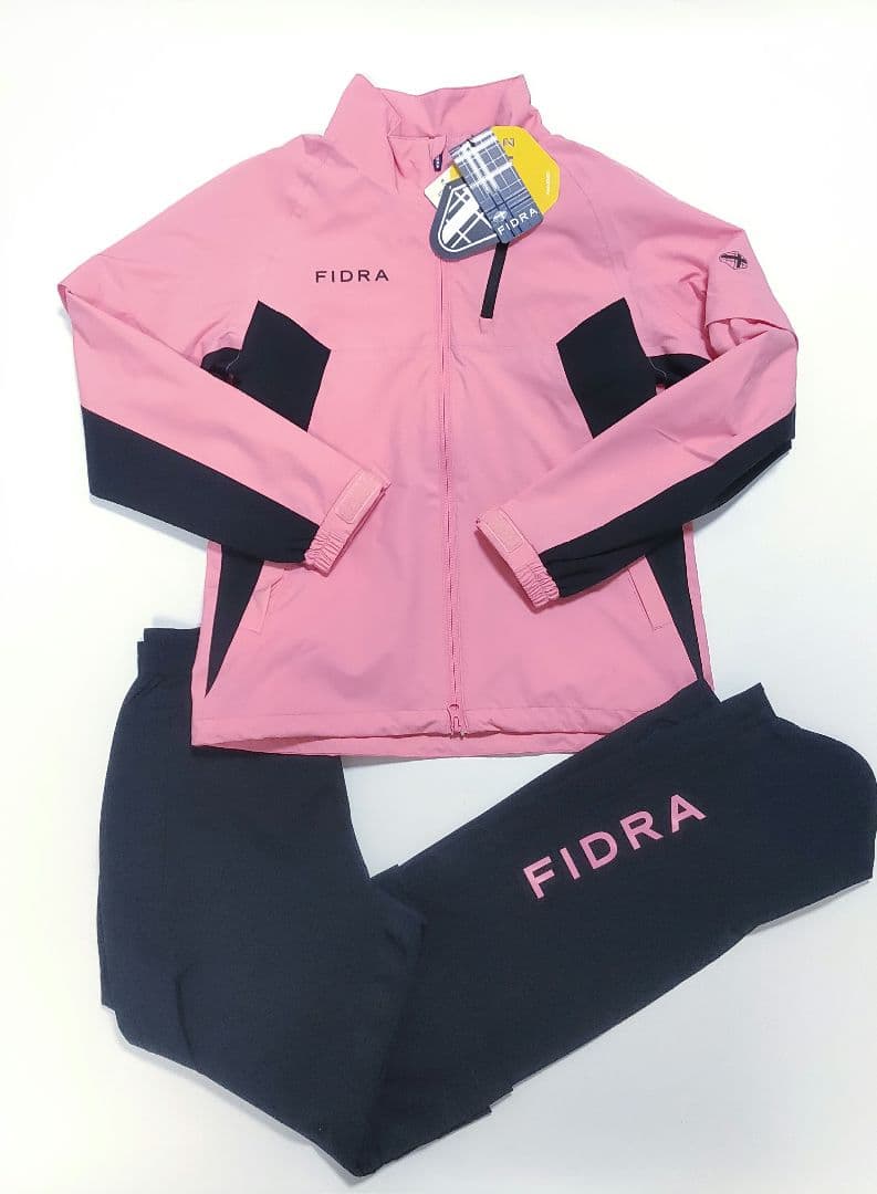 ゴルフウェア 撥水 レインウェア レインスーツ セットアップ 上下セット　L