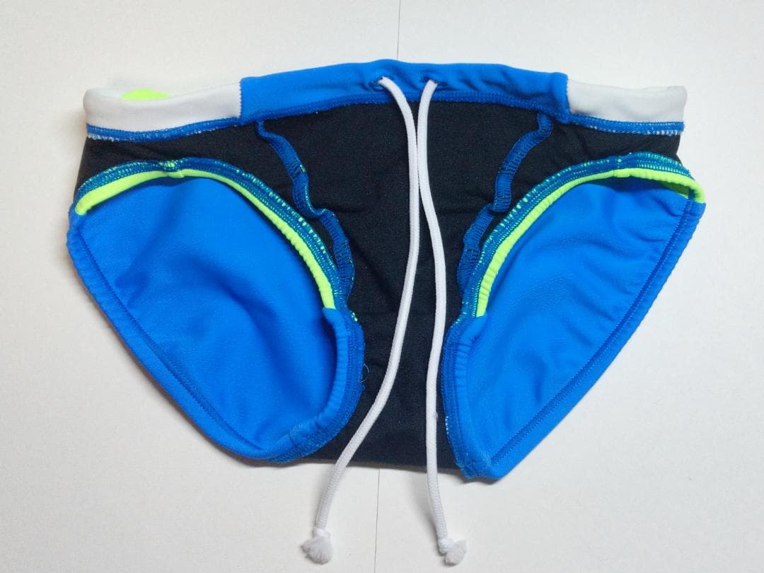 アリーナ　競泳・練習水着　競パン　リミック　BLU　Sサイズ